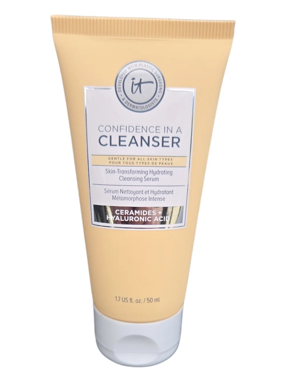 NWOB IT Cosmetics Confidence In A Cleanser Gentle Face Wash 50mL